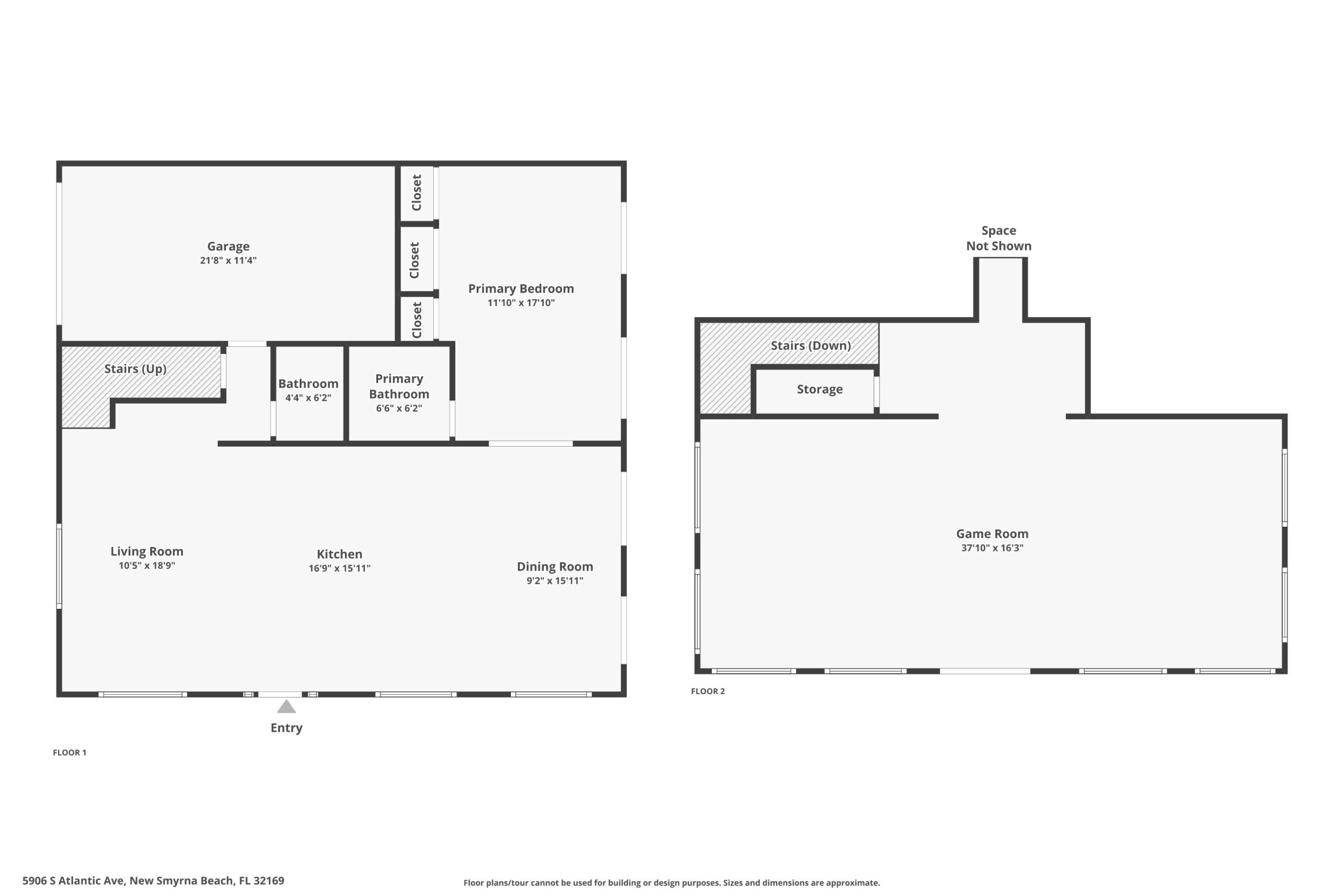 Combined floor plan layout