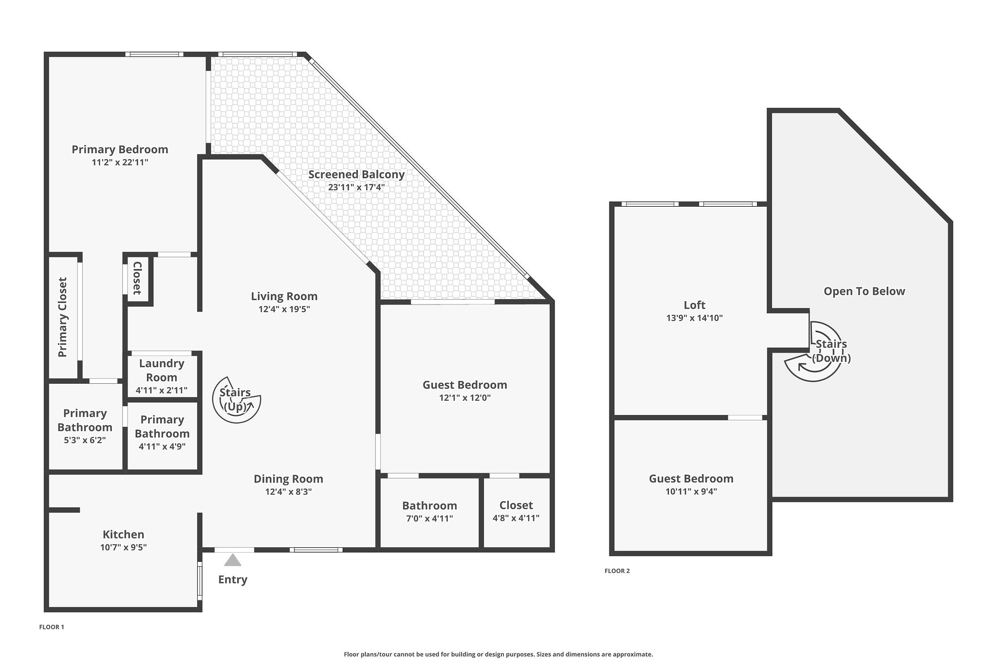 Combined floor plans or property overview
