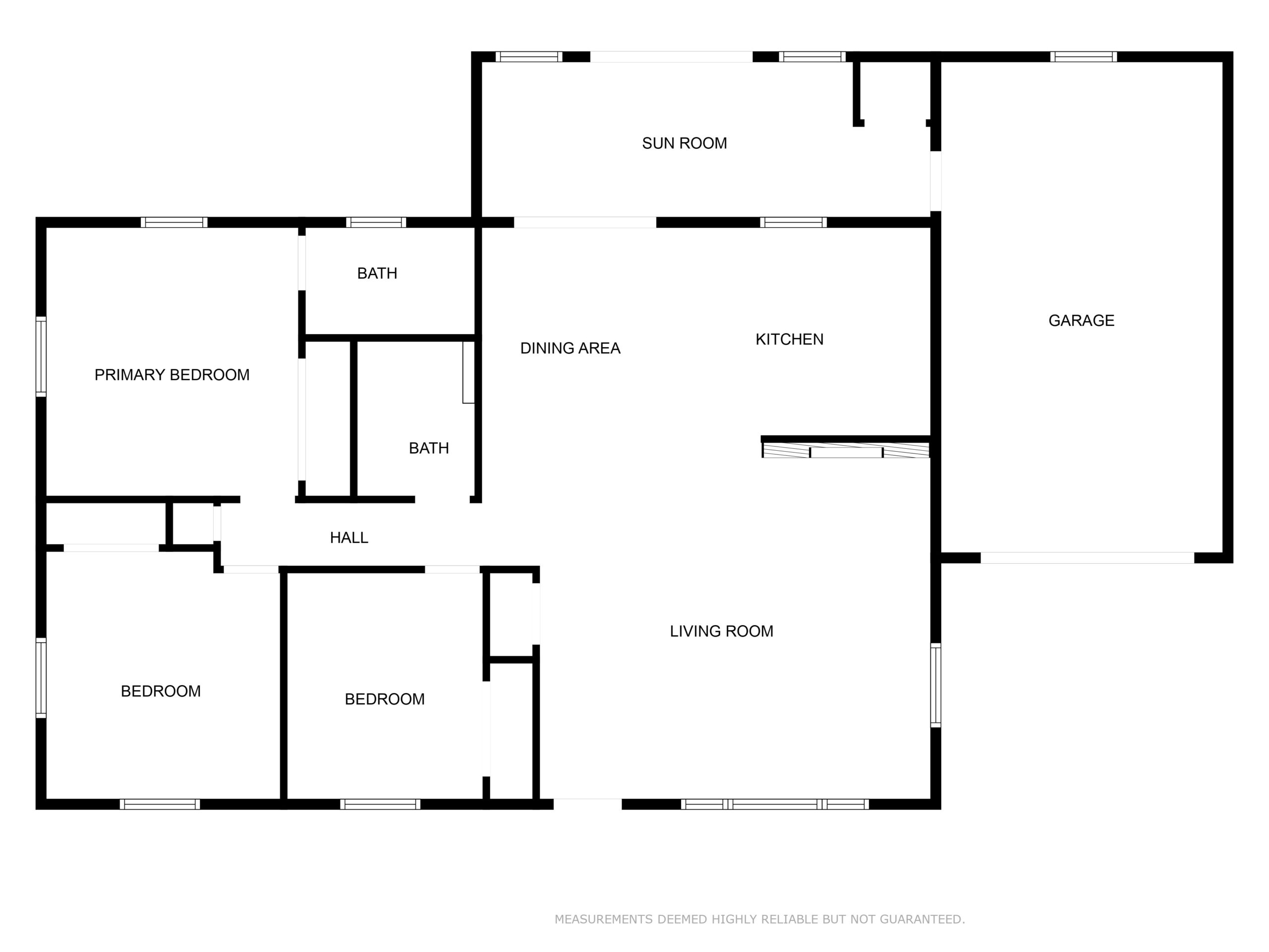 All floors layout – 4611 Doris Drive, New Smyrna Beach