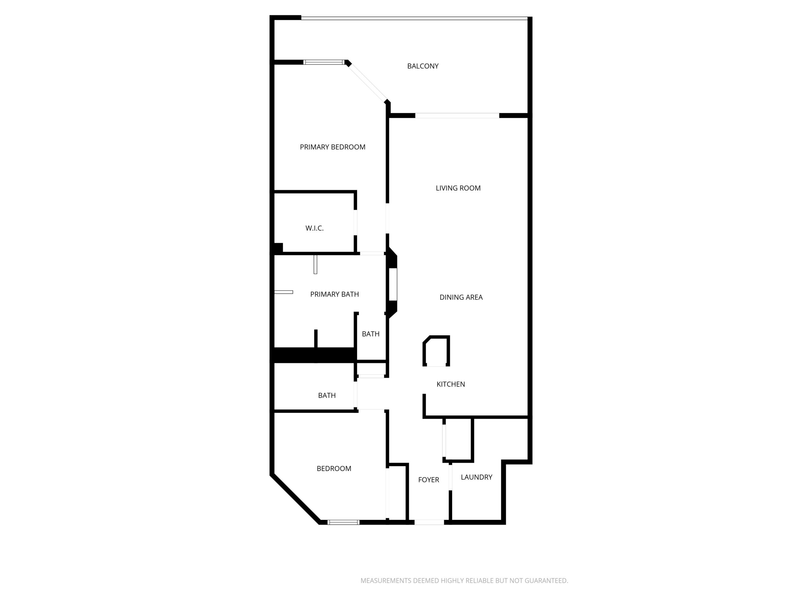All floors layout – 1605 South Atlantic Avenue Unit OW 1-505, New Smyrna Beach