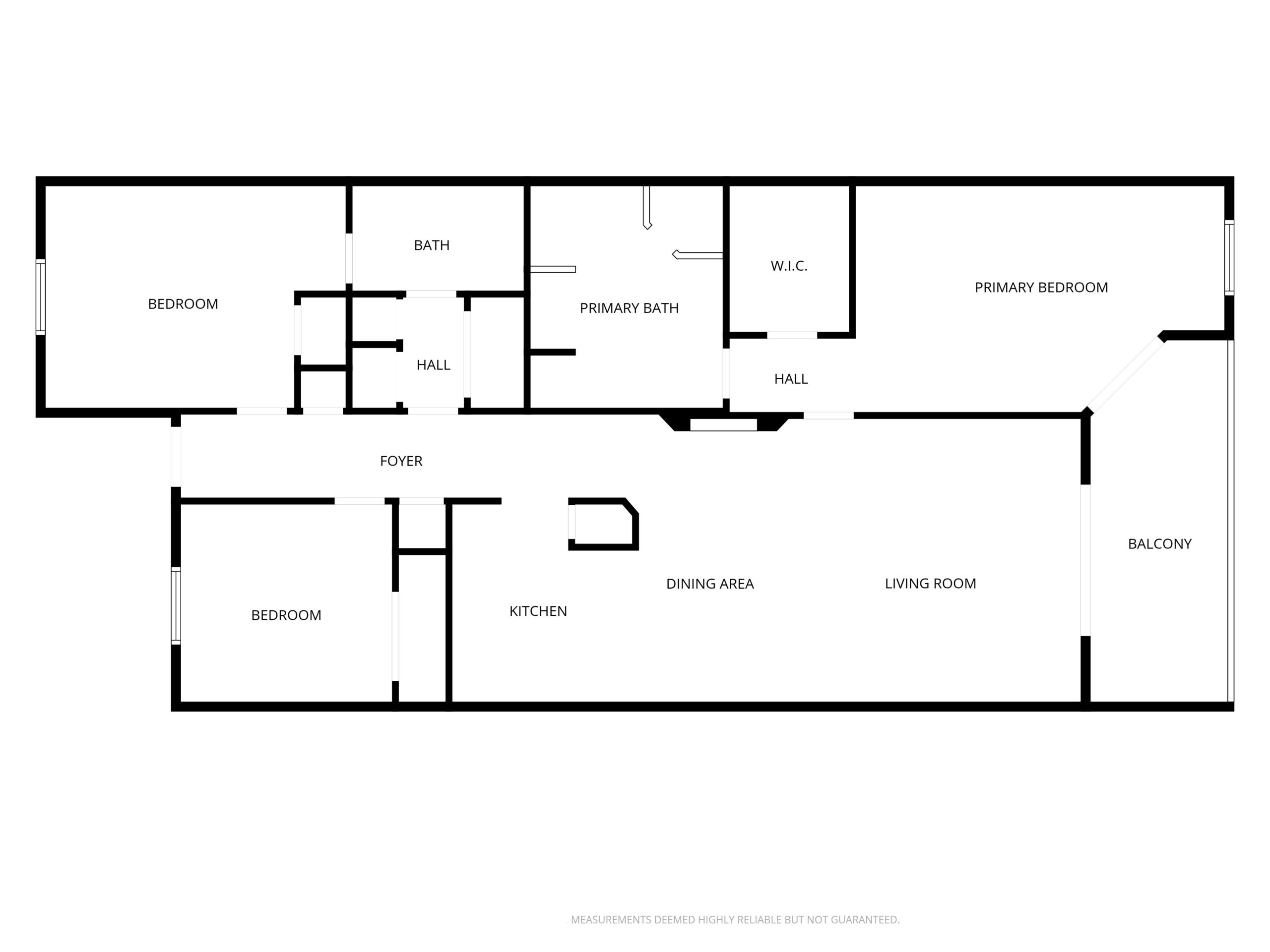 All floors layout – 5300 South Atlantic Avenue Unit 11-205, New Smyrna Beach